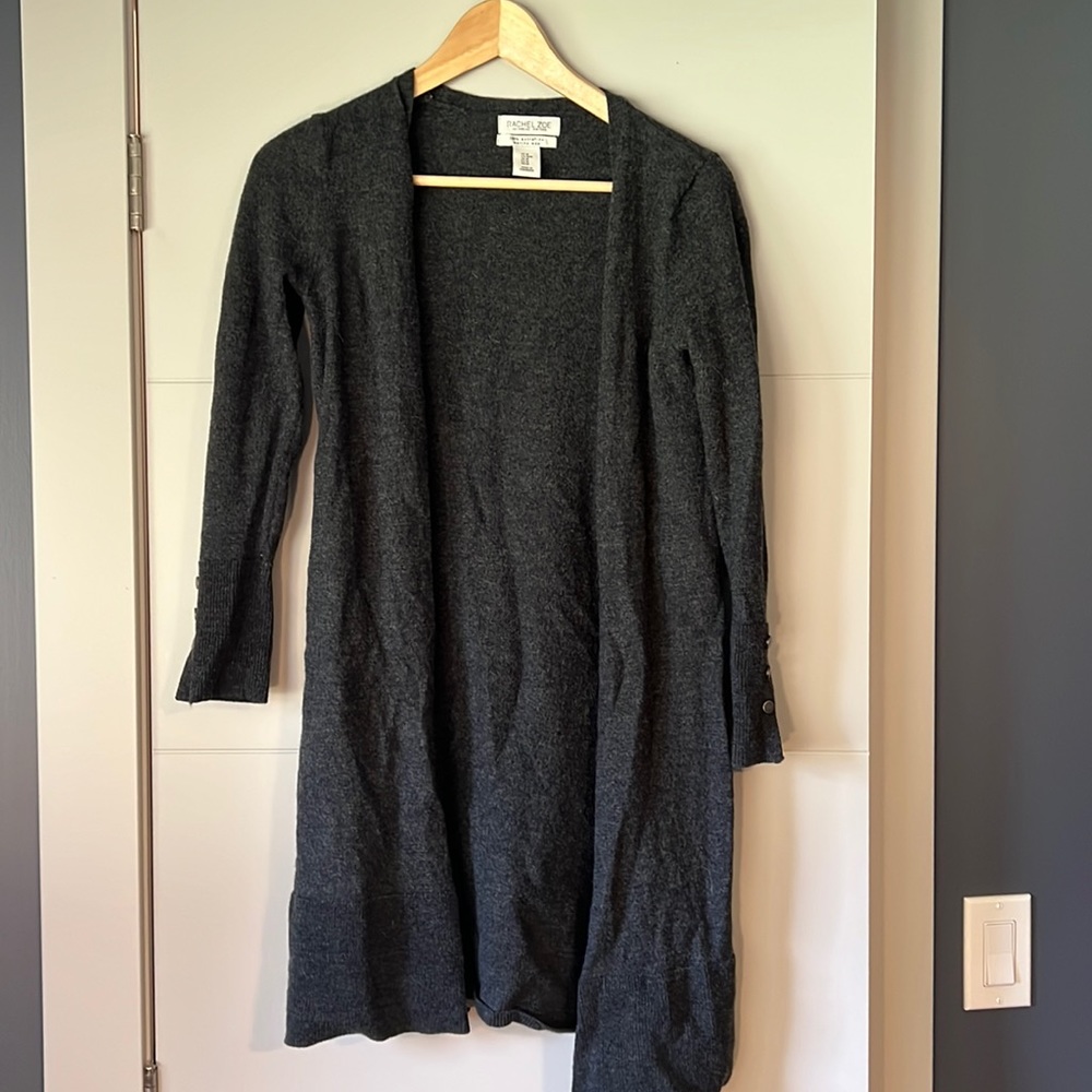 Long sleeve open sweater